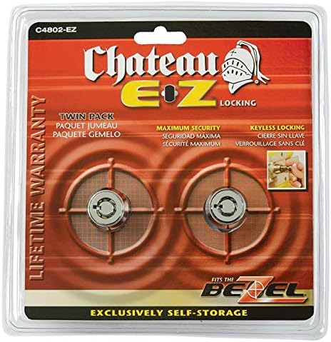 CHATEAU PRODUCTS E-Z Locking Twin Pack Locks (Rotopax)