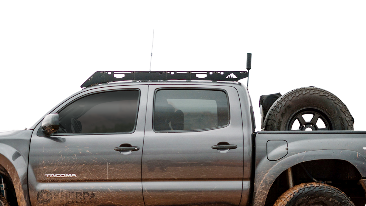 Double Cab Tacoma Roof Rack 2005 2023 Tacoma Sherpa Equipment Co