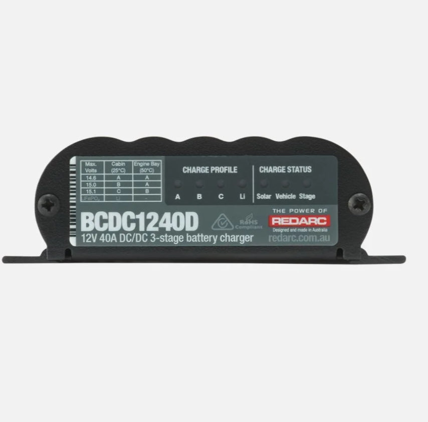 REDARC BCDC1240D In Vehicle DC Battery Charger