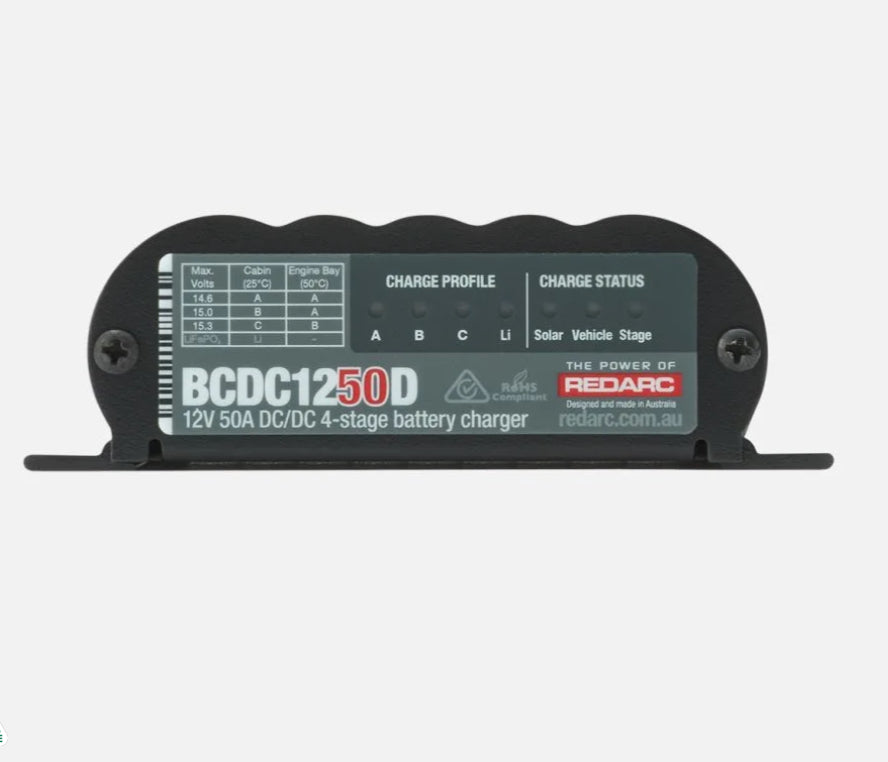 REDARC BCDC1250D In Vehicle DC Battery Charger