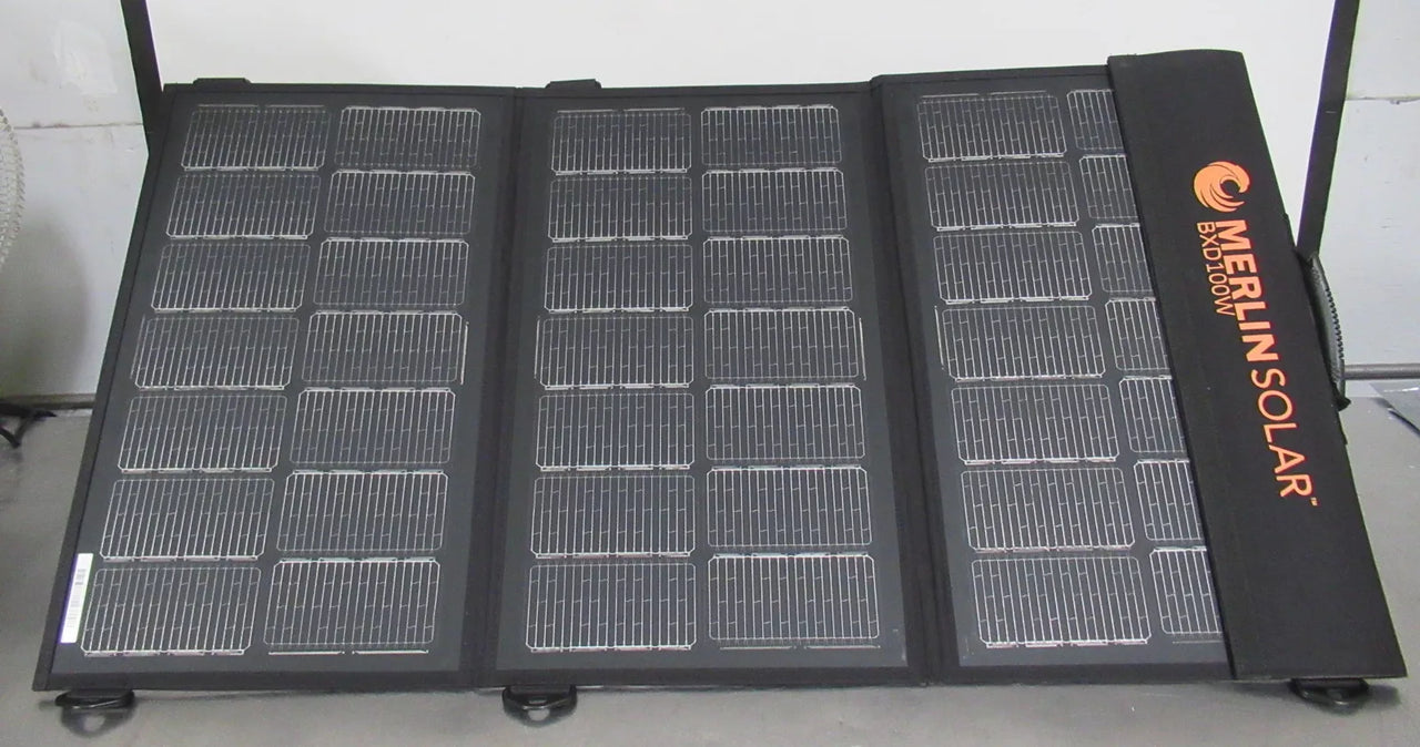 SOLARHAWK Rover 100W Folding Solar Panel - BXD100