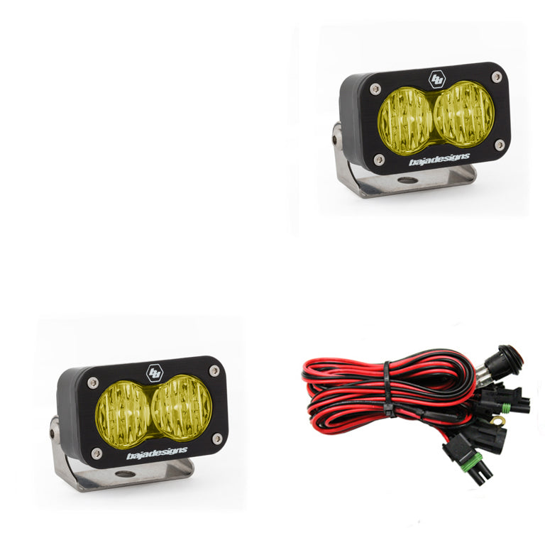 BAJA DESIGNS S2 Sport Off Road LED Light (Single, Pair, Backup Kit)