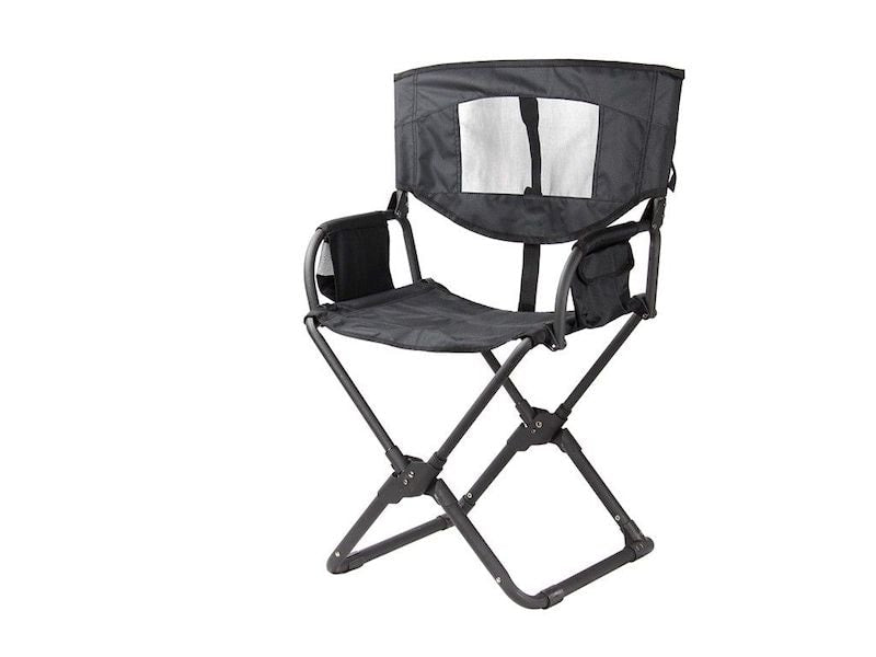 Black camping online chair