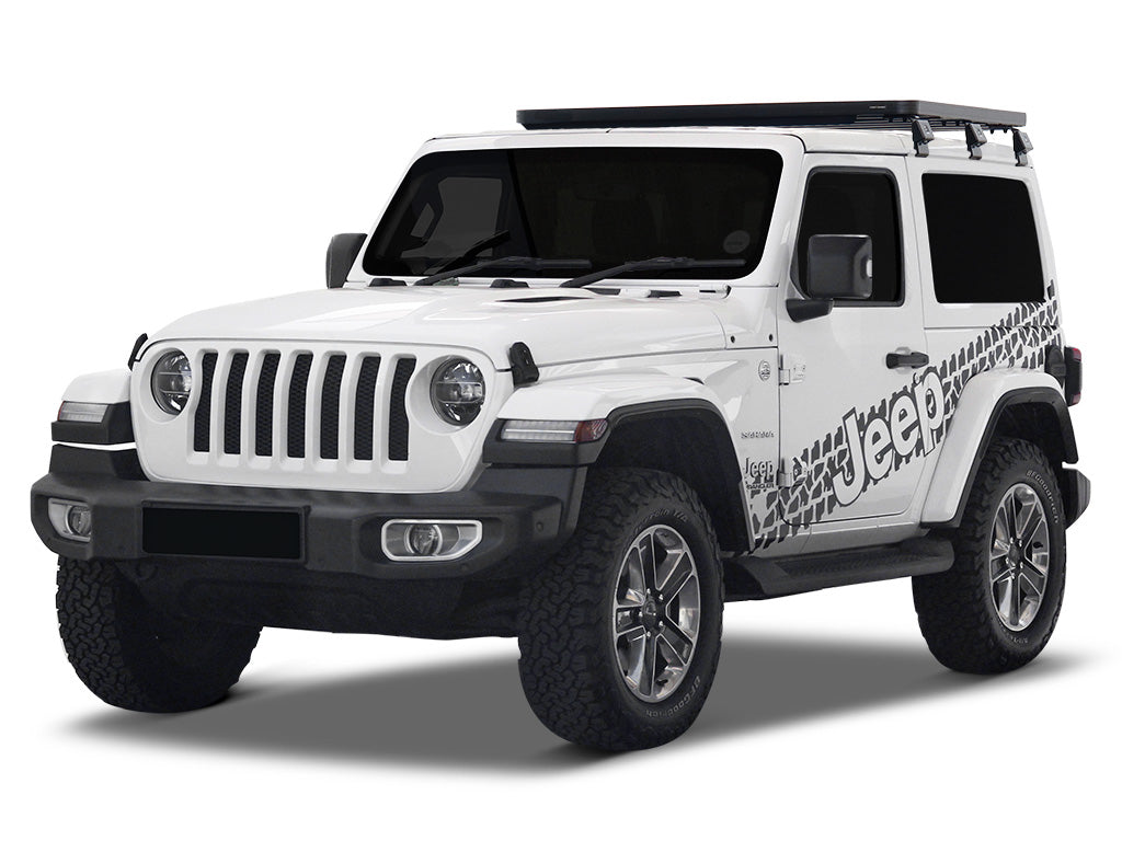 FRONT RUNNER Jeep Wrangler JL 2 Door (2018-Current) Slimline II 1/2 Roof Rack Kit