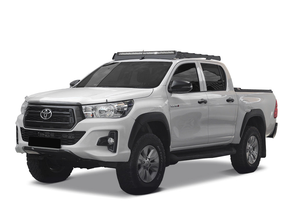 FRONT RUNNER Toyota Hilux DC (2015-2021) Slimsport Roof Rack Kit / Lightbar ready