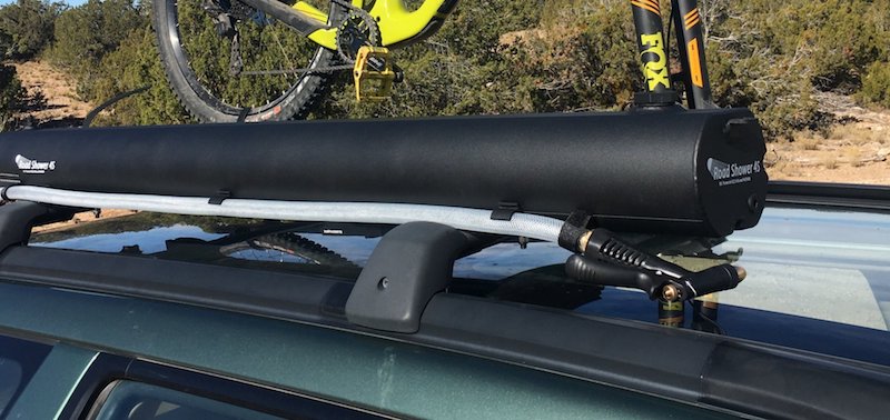 Roof rack best sale water tank