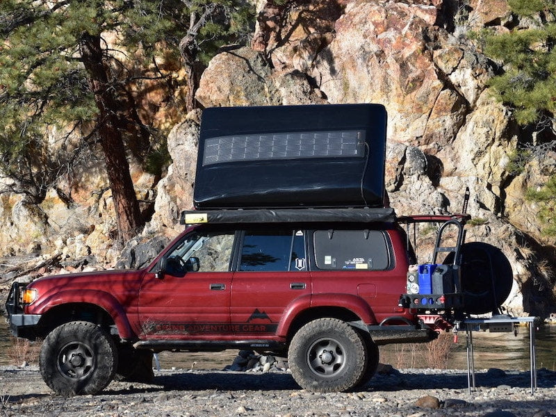 Kamper roof clearance tent